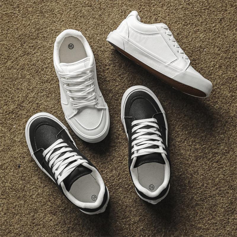 Women's Shoes 2025 Spring Autumn New Comfortable Casual Shoes Soft Sole Flat Sneakers Lace-up Non Slip Vulcanized Shoes