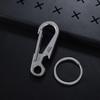 ATiAP Titanium Carabiner Clip Car Multifunctional Family Keychain Bottle 1 Titanium Key Unisex High-Durability Keychain, Keychain, Opener, Ring,