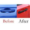 4PCS Cover Trim Side Door Handle For Honda Civic 11th - Up Glossy Black