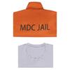 Halloween American Adult Men's and Women's Performance Costume Prisoner's Play Costume Orange Prisoner's Uniform C Uniform Factory