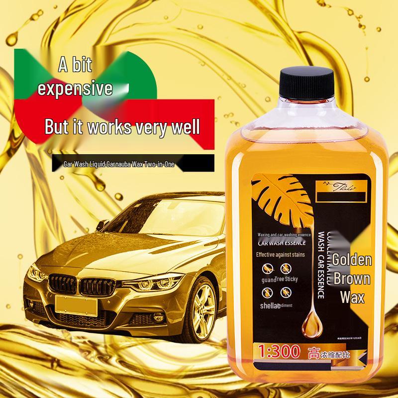 Powerful High-Concentration Car Wash & Wax: Foam Polishing & Decontamination Cleaning Agent