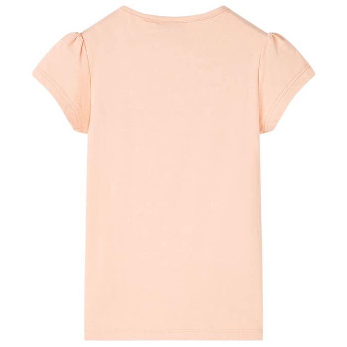 T-shirt pour enfants orange clair 92/104/116/128/140