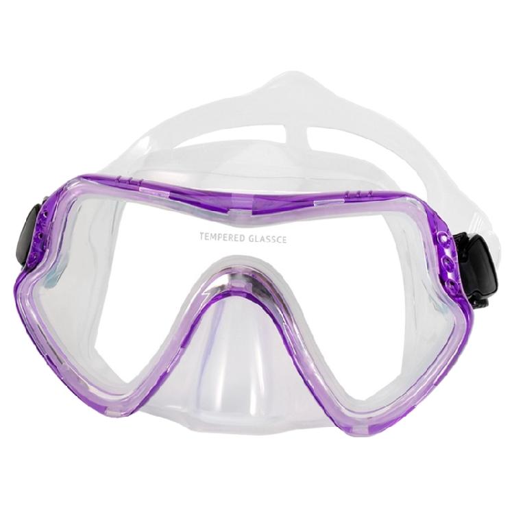 Scuba Snorkel Mask  Freediving Mask Anti-Fog Swimming Goggles Wide View Mask