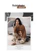2025 Women's Spring & Autumn Cute Cartoon Cotton Pajamas - Long Sleeve & Pants, Comfortable Pullover for Homewear