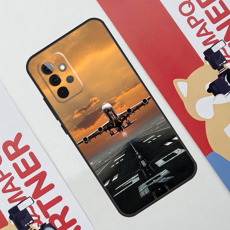 

Airplane Plane Aircraft Case For Samsung Galaxy A34 A54 A14 A56 A36 A16 A06 A13 A53 A12 A22 A32 A52 A35 A17 A15 A55 Samsung A52