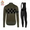 2026 Winter Fleece Riding Suit Set Clothes Roupa Ciclismo Masculino Long Sleeve Cycling Jersey Men Culotte Ciclismo Cycling
