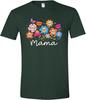 Mama Blumen Muttertag Shirt Inspirierendes Mama T-Shirt Florale Grafik Geschenk T-Shirt