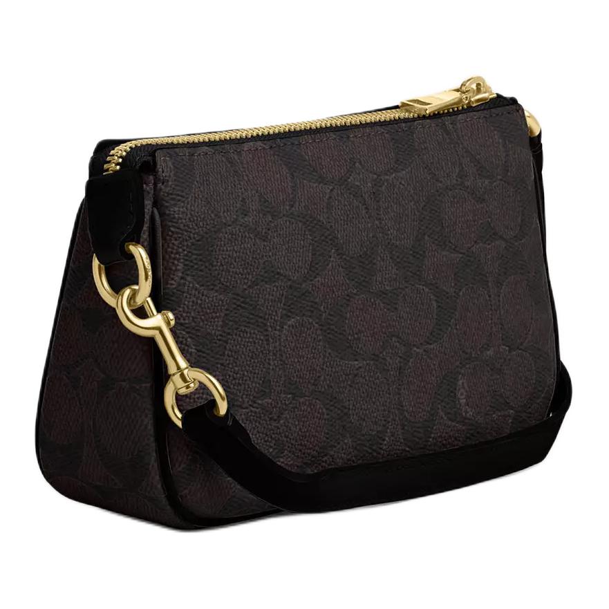 Coach Nolita 19 Vintage Klasická Monogramová Potisk Zipové Uzavírání Syntetická Kůže Ruční Taška přes Rameno Malá Dámské Kabelky CW426-IMXAQ