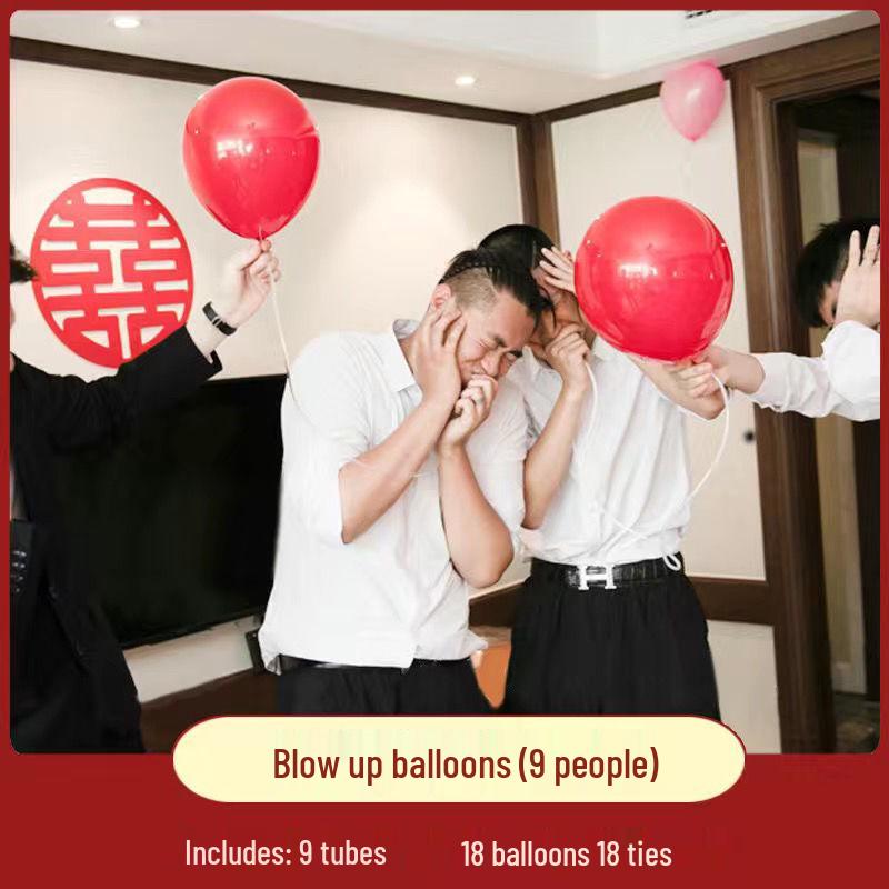 Groomsmen Blow-Up Balloon Gag: Wedding Reception Prank Props