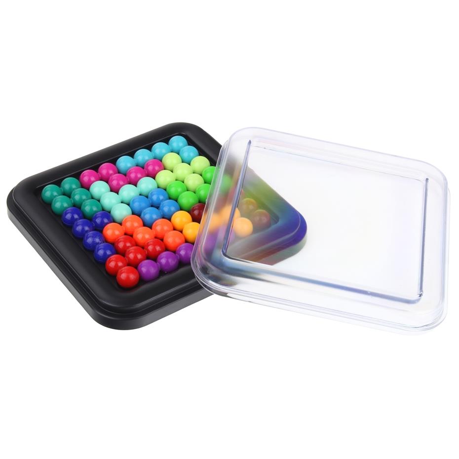 Gra zręcznościowa Logiczna łamigłówka Edukacyjne kulki Puzzle 40 zadań