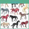 Miniature Hanoverian Horse Wild Animal Model Toy For Kids Play And Learning