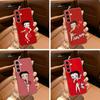 B-Betty Cute B-Boop Phone Case For Samsung Galaxy A71,A70,A52,A51,A40,A30 Transparent Cover