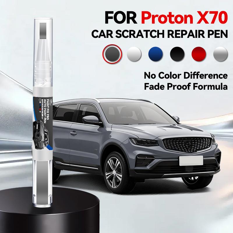 

Purpose Vehicle Car Paint Repair Pen For 2018-2025 PROTON X70 Paint Scratch Repair Accessories Sllver A0244 Blue A02 Grey A0247