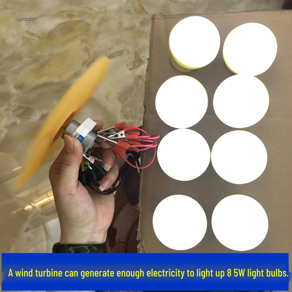 Compact 17.5cm USB Wind Power Fan Blade for Micro Wind Energy Generation