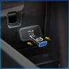 Car Type-C To USB 3.0 Interface Mini Converter Charging Adapter For Volvo XC60 XC90 S60 S80 S40 V40 V60 V70 V50 XC70