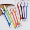 Mini Book Light Portable USB 5V LED Reading Lamp Foldable Camping Night Lights Table Lamps for Power Bank Notebook Laptop