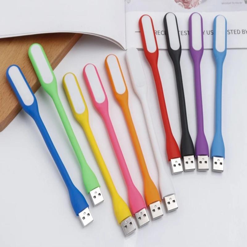 Mini Book Light Portable USB 5V LED Reading Lamp Foldable Camping Night Lights Table Lamps for Power Bank Notebook Laptop