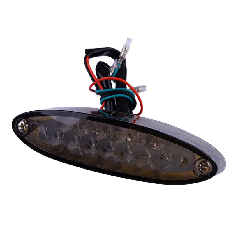 

Universal 28 LED Motorcycle ATV UTV Rear Tail Brake Running Stop Light Taillight Lamp License Plate Lighting 12V