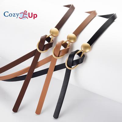 Damen All-Match geknoteter dekorativer dünner Taillengürtel Mode Kleid Pullover Taillengürtel