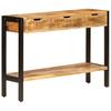 Vidaxl Szafka Z 3 Szufladami, 110X35X75 Cm, Lite Drewno Mango