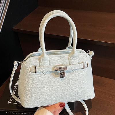Korean New Product Niche Temperament Simple Portable Shell Bag Women's Fashion Versatile High Sense Commuter Style Messenger Bag