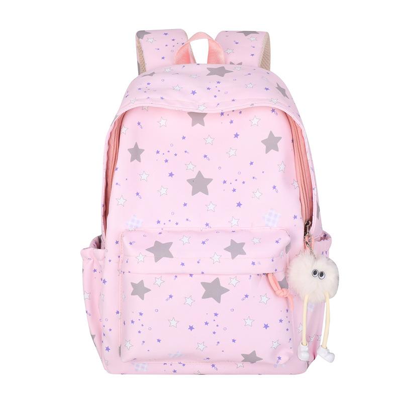 Schultasche literarische Sterne ins Stil Schultasche weibliche High-School-Schülerin hochwertiger Rucksack 1011 neuer Freizeit-Reiserucksack weiblich