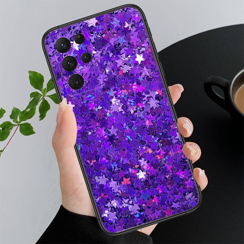 

Эстетический чехол Love Purple для телефона Samsung A52S A21S A33 A23 A13 A14 A32 A52 A53 A54 A51 A71 M51 A52