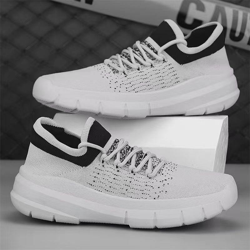 

Мужские кроссовки для бега, кроссовки для ходьбы, теннисные спортивные кроссовки без шнуровки, легкие, удобные, дышащие, повседневные мужские кроссовки на шнуровке для бега 44