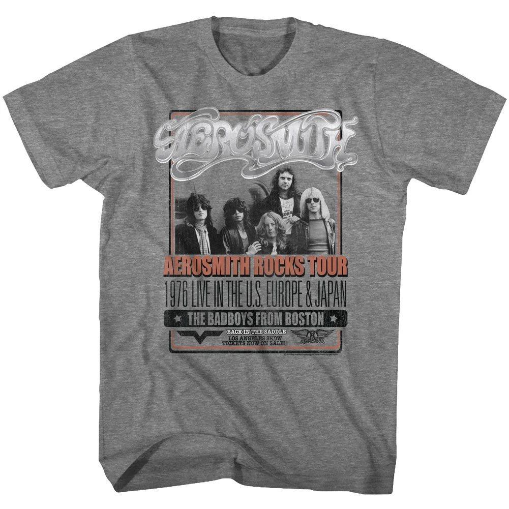 Aerosmith - Badboys From Boston - American Classics - Heather Gray Short S 110