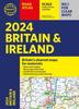 The 2024 Philip's Road Atlas Britain and Ireland : A4 Paperback Book