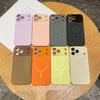 With Lens Film Protection Frosted ForMagsafe Case ForiPhone 17 Air 16 15 14 13 Pro Max Large Window Silicone Magnetic Cover
