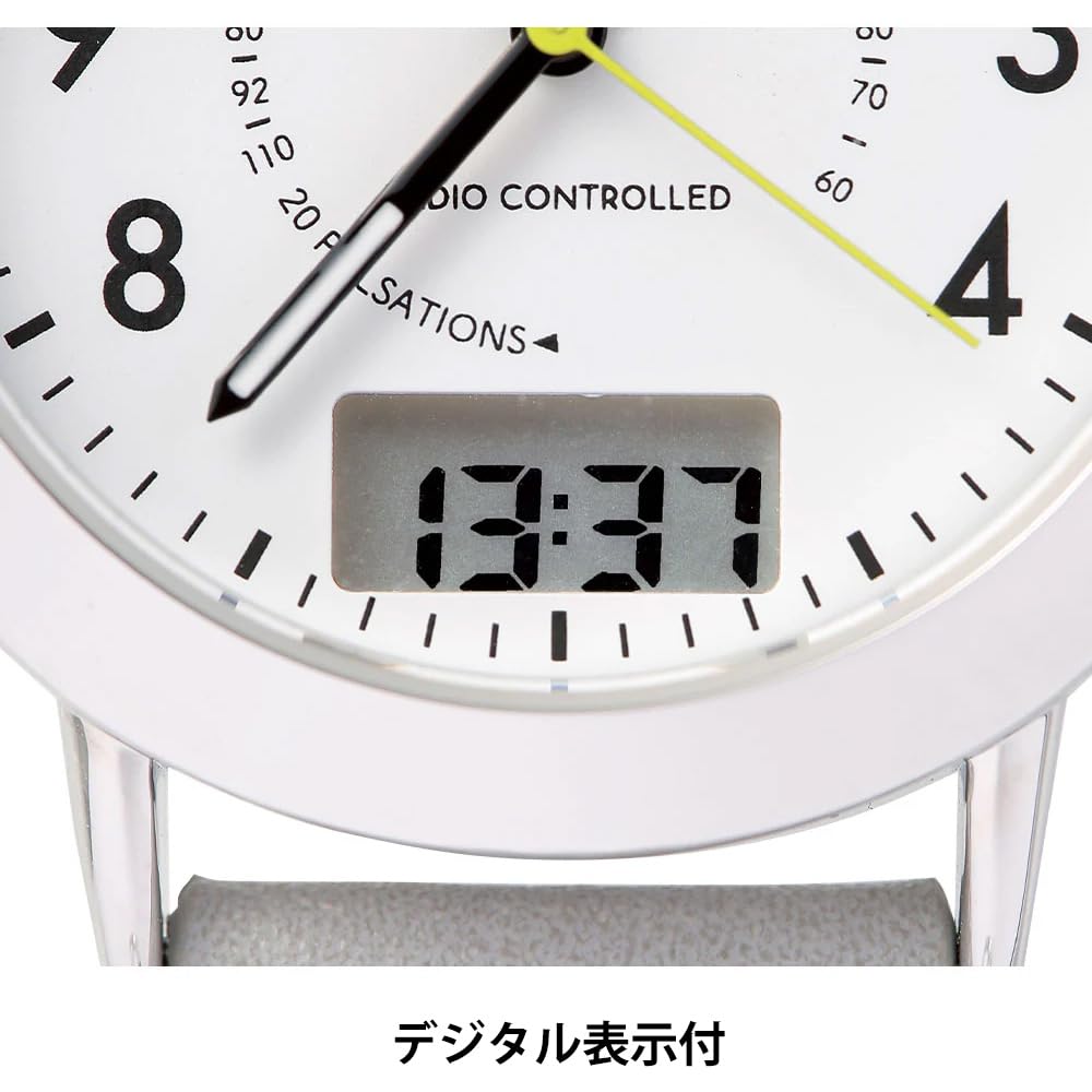 Nursery Radio Carabiner Inverted Medical Nursing Luminous Water Resistant To 10 Made In Black 166078A Ana-Digi Watch, Dial, Watch, Hands, ATM, Japan,