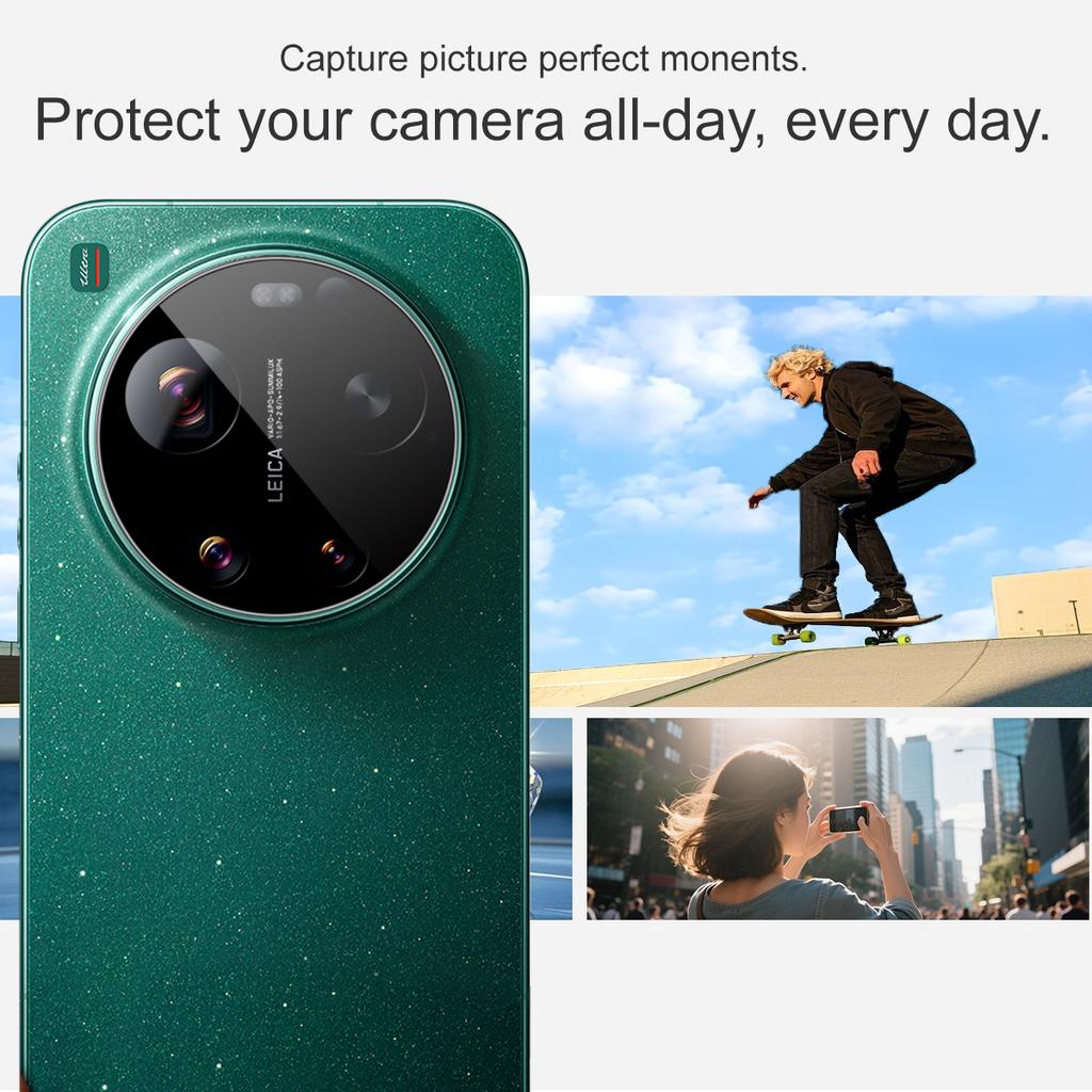 For Xiaomi MI 17 Ultra 5G By Leica Glass IMAK High Definition Glass Lens Film Self-positioning Version Black Version