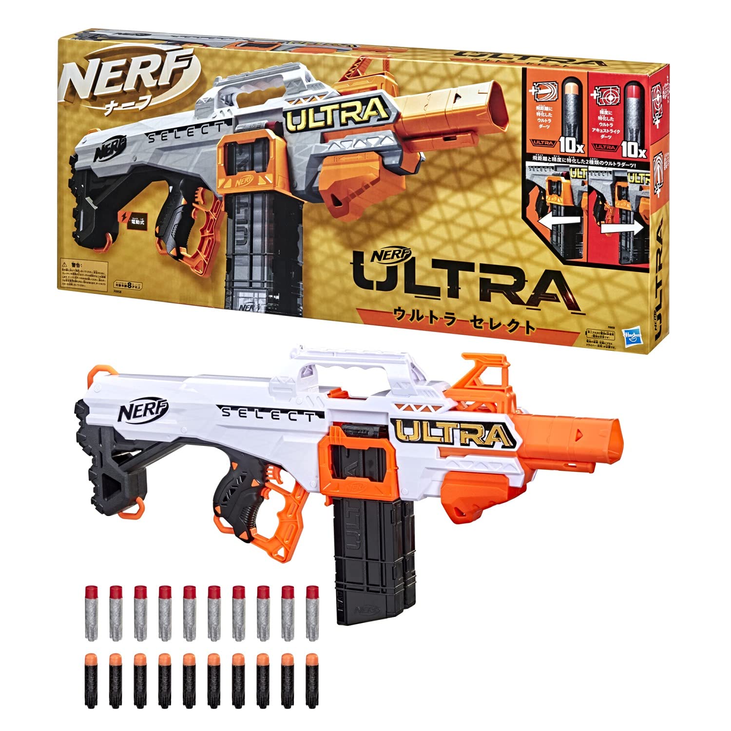

Электрический бластер Hasbro Nerf Ultra Select F0958, оригинальный продукт
