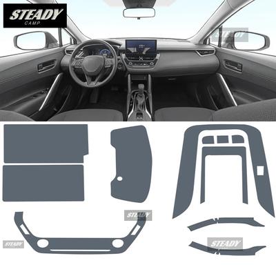 For Corolla Cross 2022-2023 Car Interior Center Console Transparent TPU Paint Protective Film Anti Scratch Sticker LCD