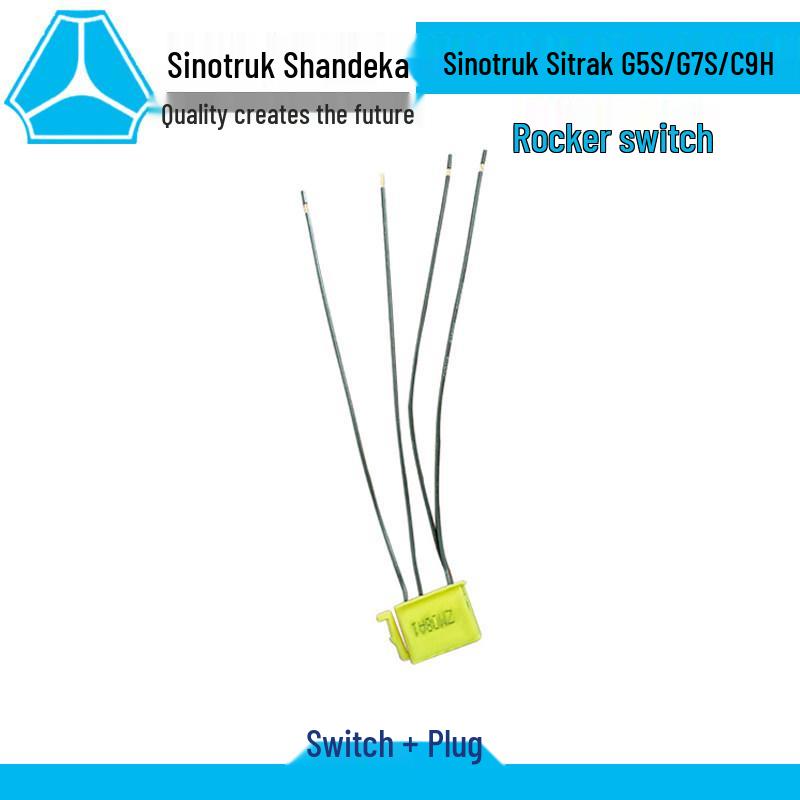 

Sinotruk/Shacman G5S/G7S/C9H Car Dashboard Rain Light Rocker Switch Standard