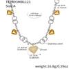 Qiong Yao 18k Gold Heart Bead Bracelet Necklace