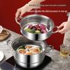 Sigan 28cm Stainless Steel Double-Layer Steamer Pot