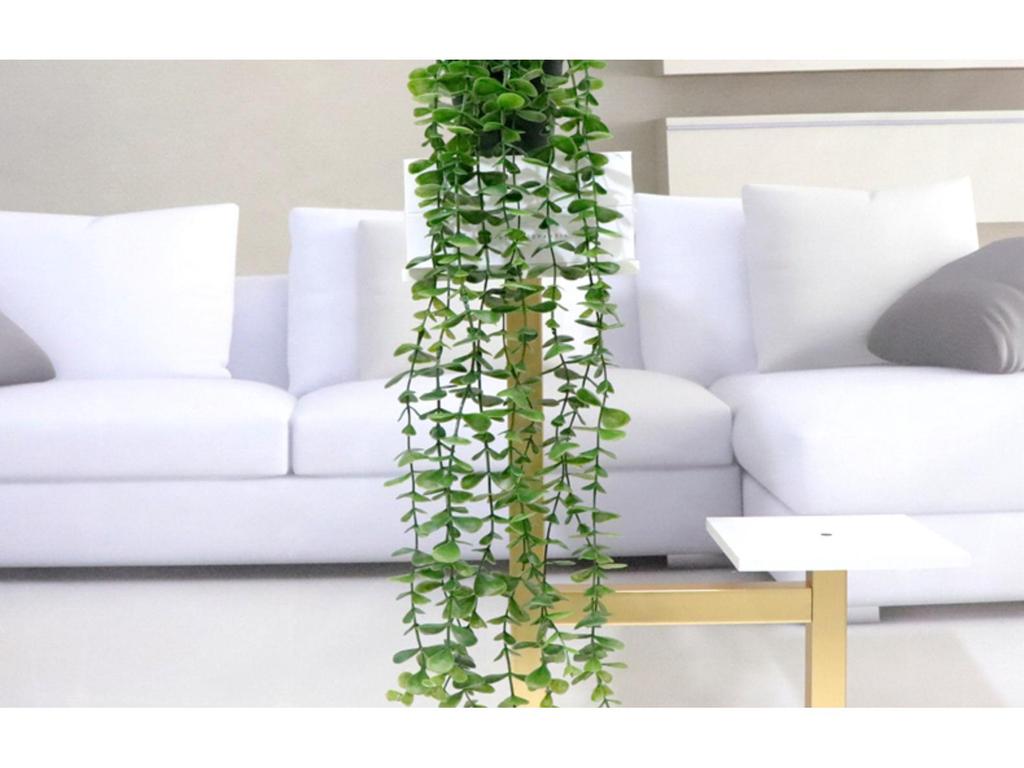 Artificial String of Pearls Vine: Cross-Border Hanging Green Plant for Home and Living Room Décor