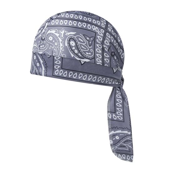Kühlendes Paisley Passform Verstellbares Muster Elastischer Turban Hut Bänder Kopftuch Hut Atmungsaktiv