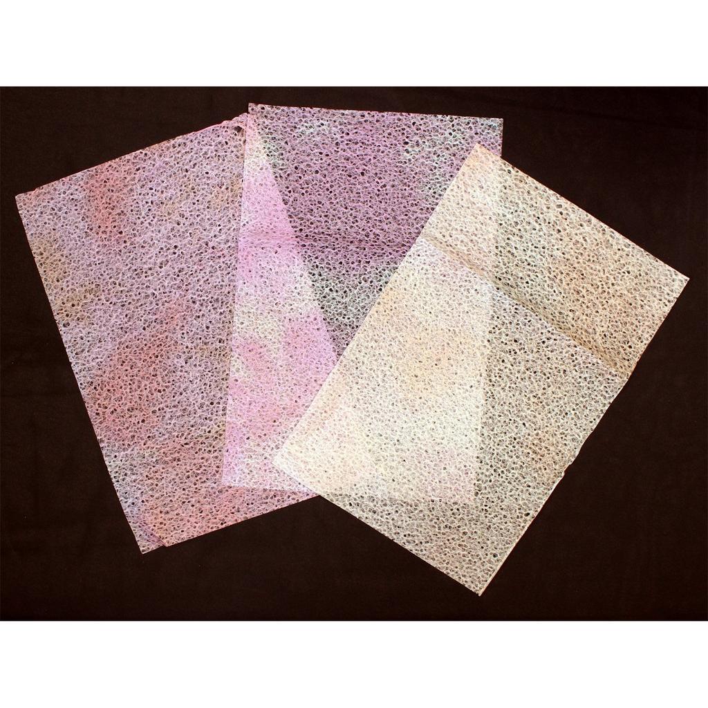 Kyo No Zou Handmade Tosa Washi Paper, 10 Colors, 200x300mm, Miyakozome Japanese Watermark Style, 2-461