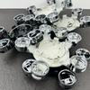 4PCS 135MM Car Wheel Center Cap Hub Covers Badge For Audi A3 A4 A5 A6 A7 A8 S4 S6 Q5 Q7 TT B5 B6 8R0601165 4F0601165N Accessory