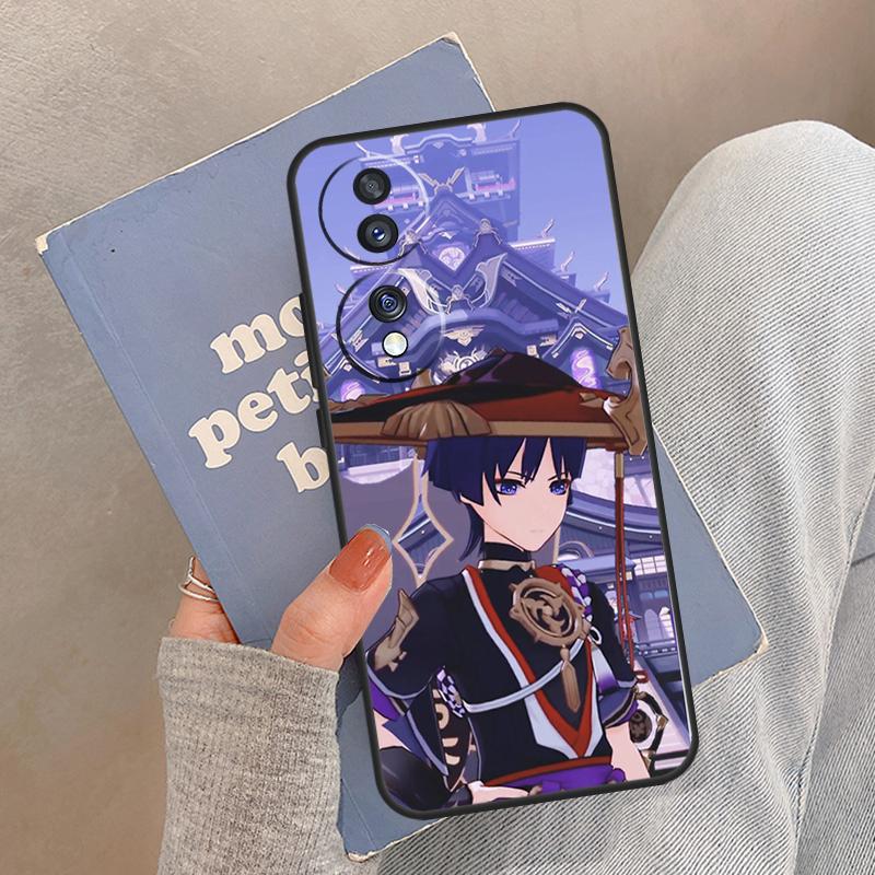 Scaramouche Genshin Impact For Honor Magic 7 6 5 8 Pro Case For Honor Win RT X9d X9c X9b X9a X8c X8b 70 90 200 400 Lite