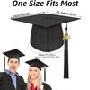 Academic Graduation Cap With Large Brim For College And Graduations University