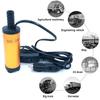 Mini Submersible Diesel Fuel Transfer Water Oil Suction Pump 38MM Aluminum Alloy DC 12V 24V 20L/Min 25W Car Cigarette Lighter