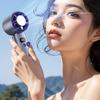 Portable Handheld Fan 100 Speed Mini Cooling Desk Fan Quiet Handheld Fan with Digital Display USB Rechargeable Table Fan