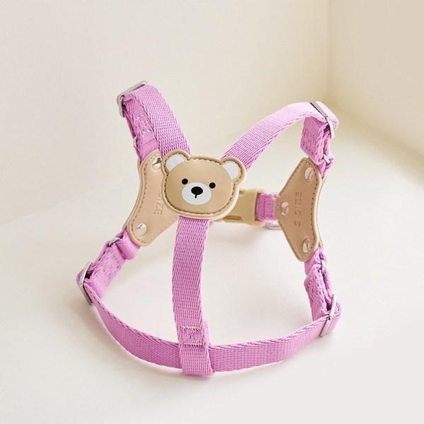 Bai Bong Puppy Light Bear Harness, Purple