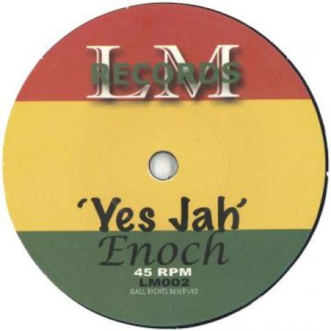 

7inch Record ENOCH - Yes Jah / Version LM002 LM Records 2021 UK Reggae, Ska & Dub