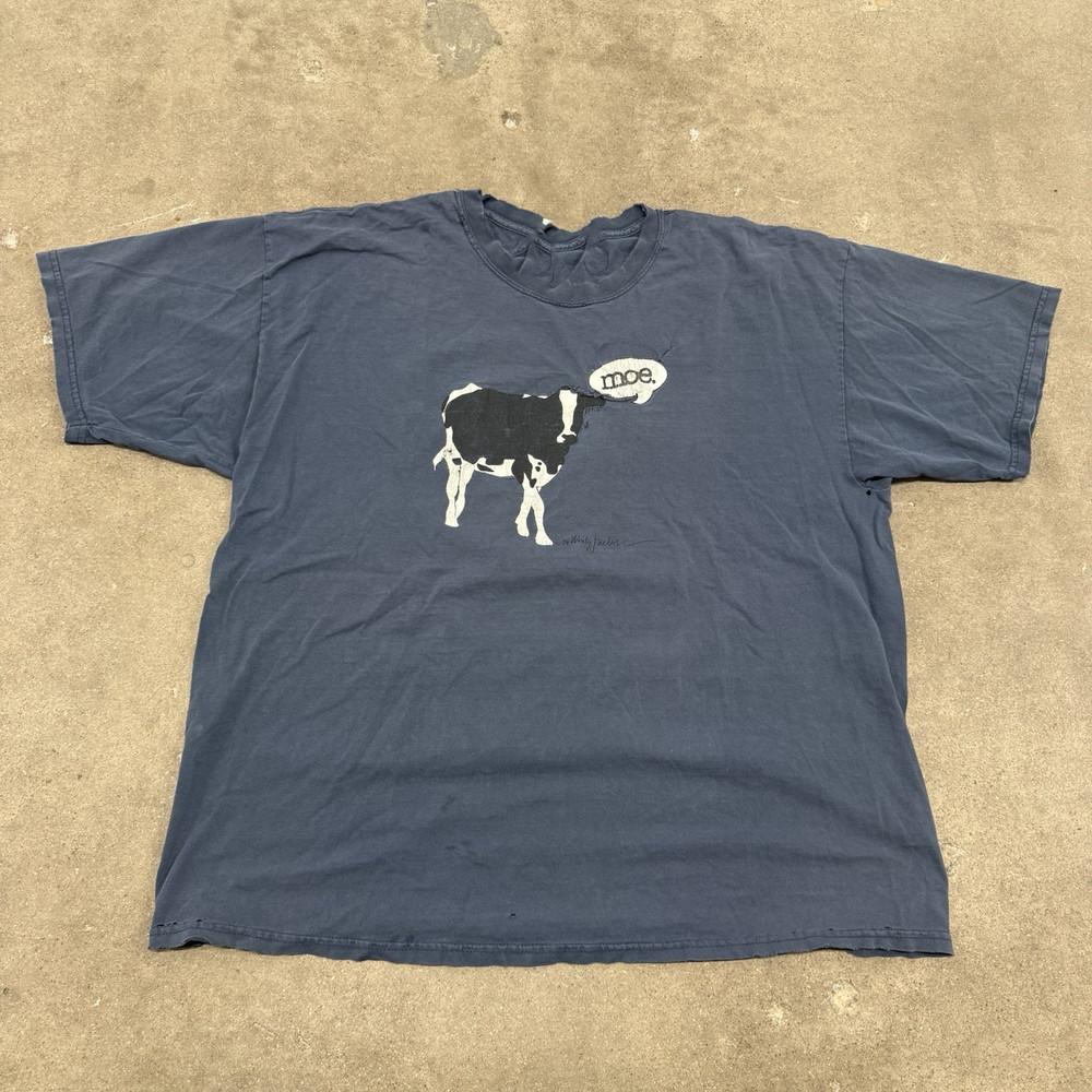 90S MOE COW BAND Charcoal T Shirt All Size S-5XL Gift Fan AM843 Unisex T-Shirt XXXXL