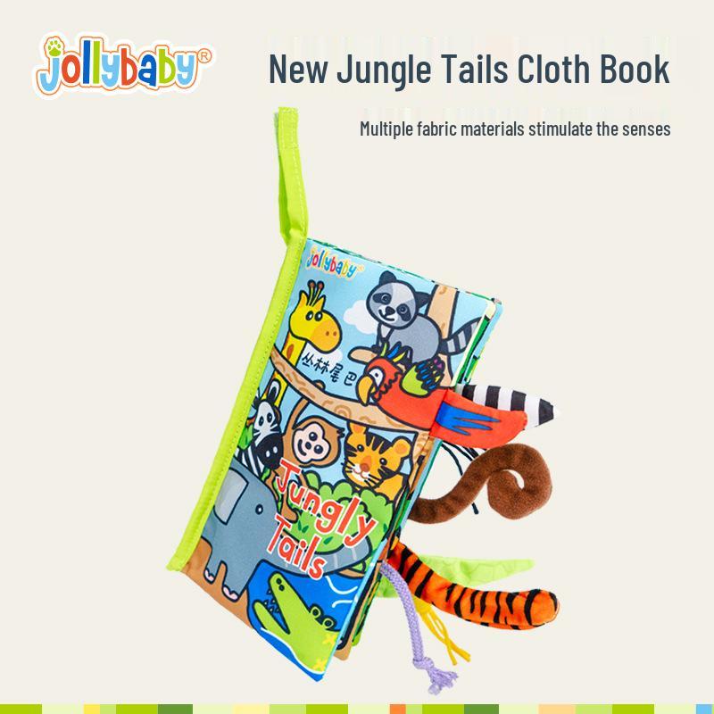 Jollybaby Educational Gift Set: Newborn to 1-Year Cloth Books & Toys